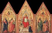 GIOTTO di Bondone The Stefaneschi Triptych oil painting on canvas